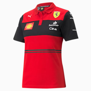 Scuderia Ferrari Team Women's Polo Shirt, Rosso Corsa, extralarge-GBR