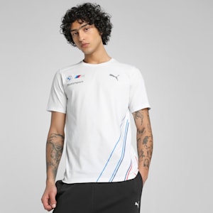 BMW M Motorsport Team Men's Tee, PUMA White, extralarge-IND