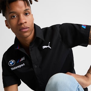 BMW M Motorsport Team Men's Shirt, Anthracite, extralarge