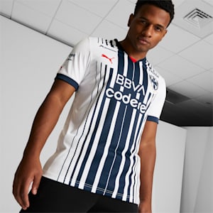 C.F. Monterrey Soccer Men's Home Jersey , Puma New Navy