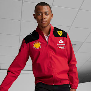 Scuderia Ferrari 2023 Team Replica Jacket, Rosso Corsa, extralarge