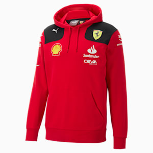 Sudadera con gorra Scuderia Ferrari Team, Rosso Corsa, extralarge