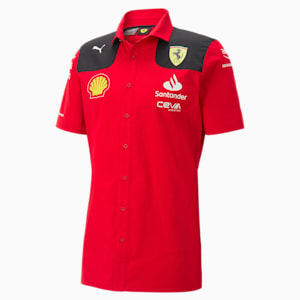 Scuderia Ferrari 2023 Team Replica Men's Shirt, Rosso Corsa, extralarge-IND