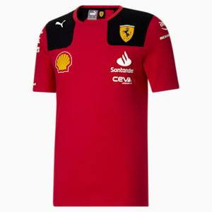 T-shirt Scuderia Ferrari Team, homme, Rosso Corsa, extralarge