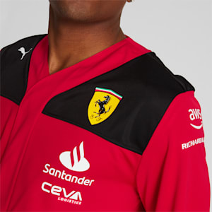 Scuderia Ferrari 2023 Team Replica Men's Baseball Jersey, Rosso Corsa, extralarge