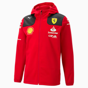 Scuderia Ferrari 2023 Team Replica Softshell Jacket, Rosso Corsa