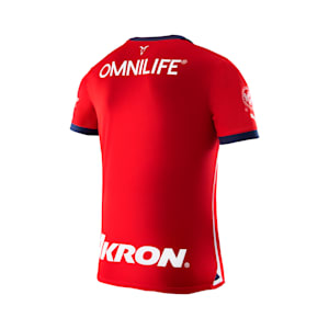 Chivas '23/'24 Kids' Home Replica Jersey, PUMA Red, extralarge