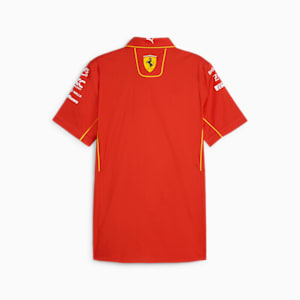 Camisa 306639-02 hombre Scuderia Ferrari Team, Burnt Red, extralarge