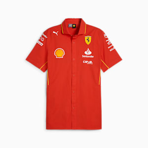 Scuderia Ferrari Men's Team Shirt, Burnt Red, extralarge