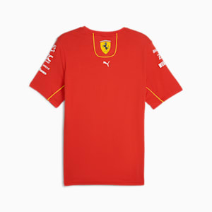 Playera para hombre Scuderia Ferrari Team, Burnt Red, extralarge