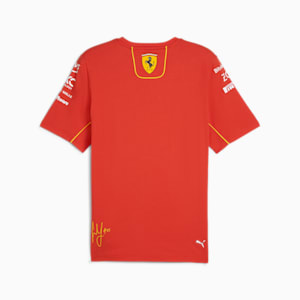 T-shirt Scuderia Ferrari Sainz Homme, Burnt Red, extralarge