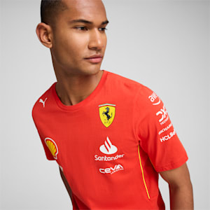 T-shirt Scuderia Ferrari Sainz Homme, Burnt Red, extralarge