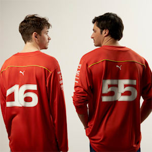 Scuderia Ferrari Team Men's Hockey Jersey, Burnt Red-CS, extralarge