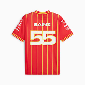 Jersey de fútbol Scuderia Ferrari Team para hombre, Burnt Red-CS, extralarge
