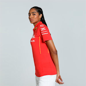 Scuderia Ferrari Team Women's Polo, Burnt Red, extralarge-IND