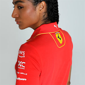 Scuderia Ferrari Team Women's Polo, Burnt Red, extralarge-IND