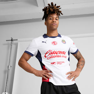 Jersey Hombre Chivas Away Replica 24/25, PUMA White, extralarge
