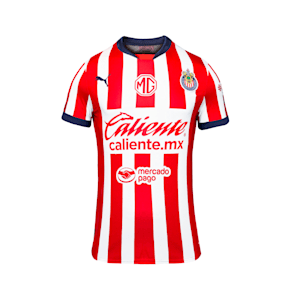 Chivas 24/25 Home Replica Women's Soccer Jersey, PUMA Red, extralarge