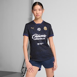 Chivas '25 Alternative Replica Women's Soccer Jersey, PUMA Navy, extralarge
