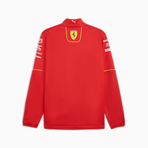 Scuderia Ferrari Team Men's Softshell Jacket, Burnt Red, extralarge