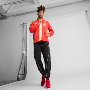 Scuderia Ferrari Team Men's Softshell Jacket, Burnt Red, extralarge