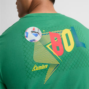 PUMA CONMEBOL Copa América 2024 Bolivia Men's Tee, Archive Green, extralarge