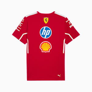 メンズ フェラーリ チーム 半袖 Tシャツ, Dark Cherry, extralarge-JPN