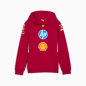 Scuderia Ferrari 2025 Team Youth Motorsport Hoodie, Dark Cherry, extralarge-IND