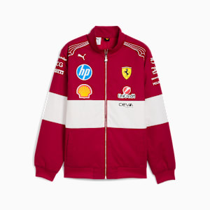 Veste de course Scuderia Ferrari Team Homme, Dark Cherry, extralarge