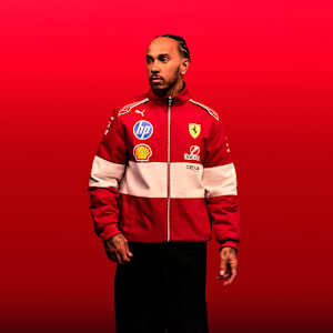 Scuderia Ferrari Team Men's Motorsport Racing Jacket, Dark Cherry, extralarge-IND