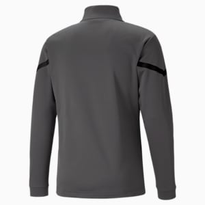 BVB Prematch Men's 1/4 Zip Performance T-Shirt, Asphalt