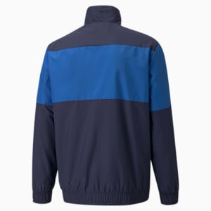 PUMA x FIRST MILE FIGC Prematch Men's Football Jacket, Peacoat-Team Power Blue