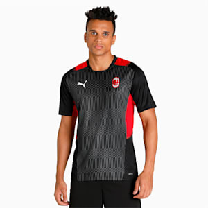 AC Milan Training Men's Jersey, Puma Black-Tango Red