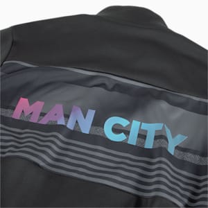 Man City Prematch Quarter-Zip Men's Football Top, Puma Black