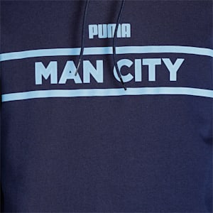 Manchester City FtblLegacy Men's Football Hoodie, Peacoat-Team Light Blue