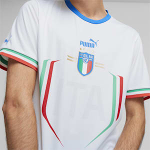 Italy Away '22/'23 Men's Replica Jersey, Puma White-Ultra Blue