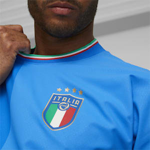 Italy Home 22/23 Authentic Jersey Men, Ignite Blue-Ultra Blue