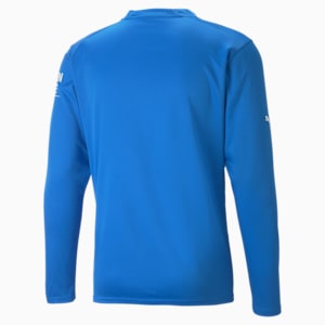 Manchester City F.C. Football Goalkeeper Long Sleeve Replica Jersey Men, Electric Blue Lemonade-Limoges