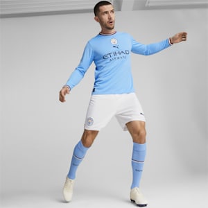 Manchester City F.C. 22/23 Replica Shorts Men, Puma White-Intense Red