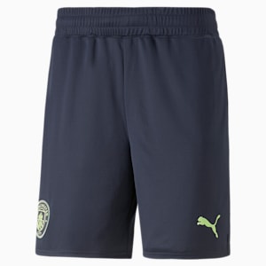 Manchester City F.C. Men's Football Replica Shorts, Parisian Night-Fizzy Light, extralarge-IND