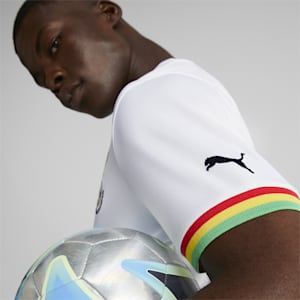 Réplica de camiseta de local de Ghana 22/23 para hombre, Puma White-Puma Black