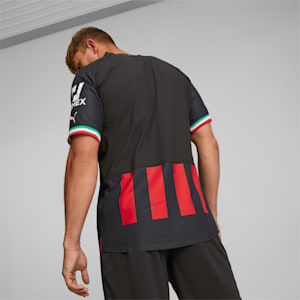 A.C. Milan Home 22/23 Authentic Jersey Men, Puma Black-Tango Red