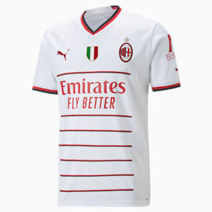 A.C. Milan Away 22/23 Replica Jersey Men, Puma White-Tango Red
