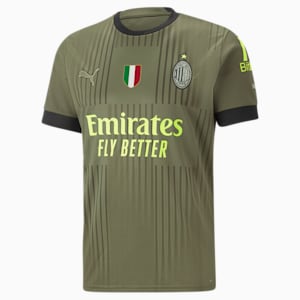 A.C. Milan Third 22/23 Replica Jersey Men, Dark Green Moss-Spring Moss