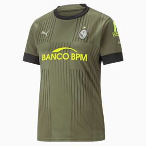 A.C. Milan Third 22/23 Replica Jersey Women, Dark Green Moss-Spring Moss