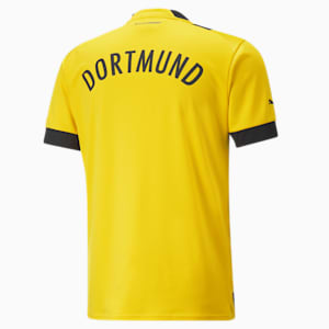 BVB HOME Replica Men's Football Jersey, Cyber Yellow, extralarge-IND