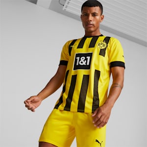 Maillot de l’équipe Borussia Dortmund 22/23 Replica Homme, Cyber Yellow
