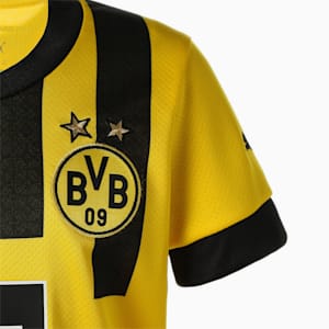 キッズ ドルトムント BVB ホーム 半袖 レプリカ シャツ JR 116-152cm, Cyber Yellow
