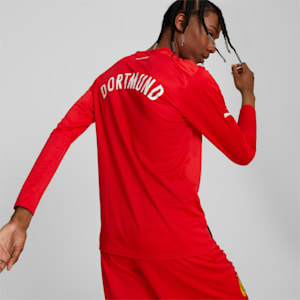 Borussia Dortmund Football Goalkeeper Long Sleeve Replica Jersey Men, Puma Red
