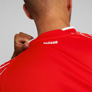 Jersey Hombre Switzerland Home Replica 22/23, Puma Red-Puma White